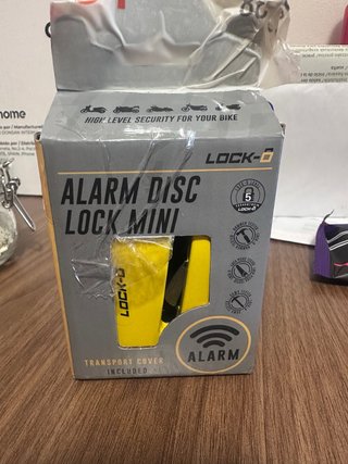 Candado Alarma Disco Moto LOCK-6 Mini