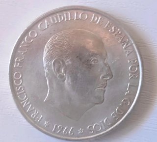 Moneda 100 Pesetas 1966 Franco