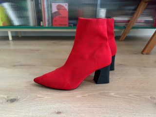 Botines tacon zara
