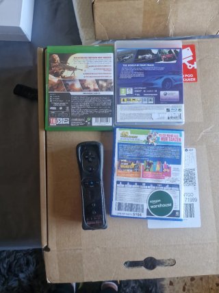 Lotteria di giochi e controller Wii