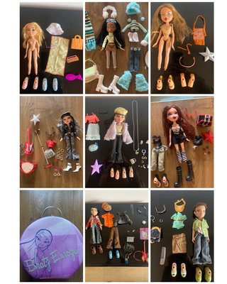 Muñecas Bratz y Bratz Boyz