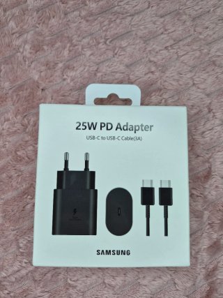 Cargador Samsung 25W con Cable USB-C