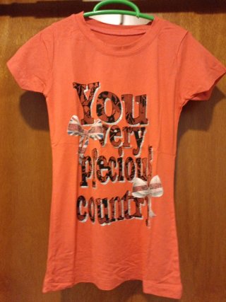 Camiseta Manga Corta Naranja Talla S