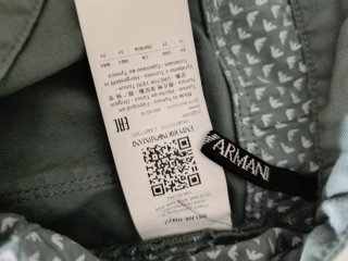 Pantalón Emporio Armani Verde Oliva Hombre