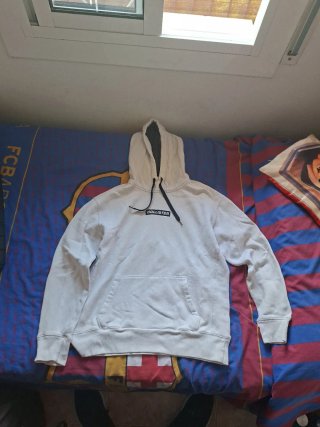 Sudadera Hollister Blanca Hombre