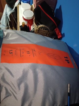 Kayak hinchable 1P con pala y fuelle