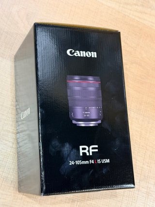 Caja Objetivo Canon RF 24-105mm F4 L IS USM (Caja)