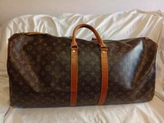 Borsone Louis Vuitton monogram marrone