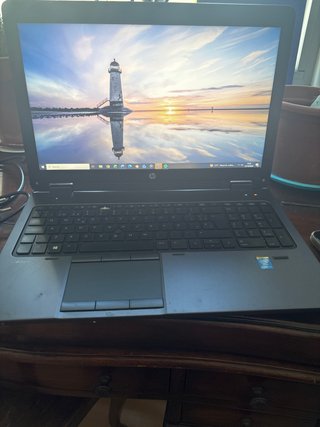 Ordenador HP ZBook G2 Negro/Gris