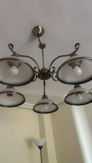 Lámpara de techo salón