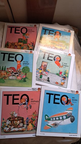 Lote 9 libros infantiles TEO