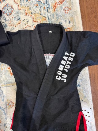 Kimono de Jiu-Jitsu Negro Talla M