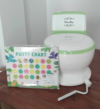 Orinal infantil con pegatinas