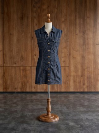 Vestido vaquero Zara