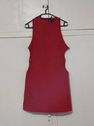 Vestido rojo Zara
