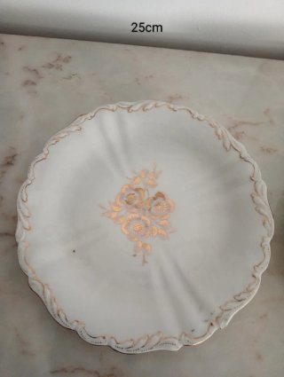 Piatti da dessert in porcellana