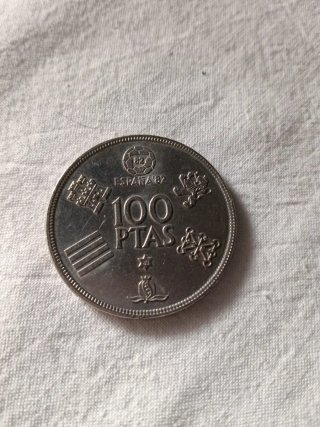 Moneda 100 Pesetas España 82