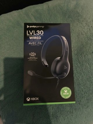 PDP Gaming LVL30 Wired Chat Headset Xbox