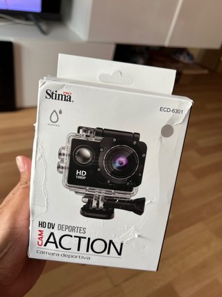 Cámara de Acción Stima HD 1080P ECD-6301