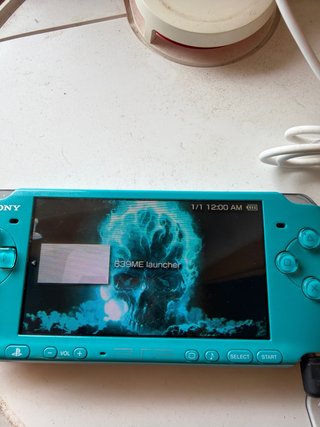 Pacchetto PSP Sony Nero e Blu + Giochi