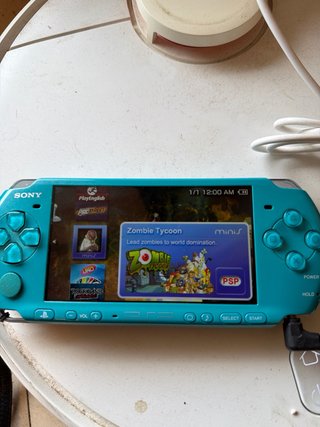 Pacchetto PSP Sony Nero e Blu + Giochi