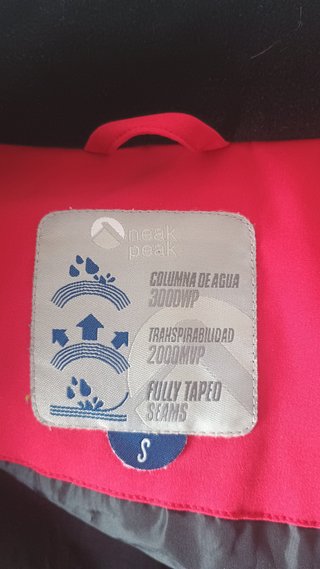 Chaqueta de Montaña Neak Peak Rojo