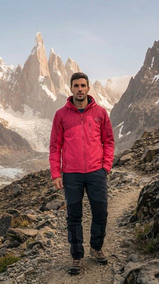 Chaqueta de Montaña Neak Peak Rojo