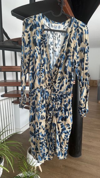 Vestido estampado mujer talla S grande
