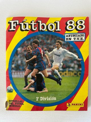 Álbum cromos Fútbol 88 Panini