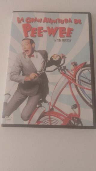DVD La Gran Aventura de Pee-wee. LEER DESCRIPCION