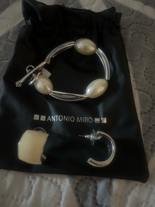 Set Pulsera y Pendientes Antonio Miro