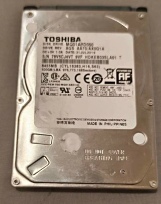 Disco Duro Toshiba 500GB para pc PlayStation 4
