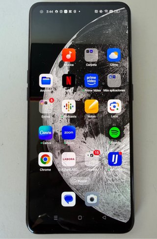 Teléfono OPPO Negro/Plateado