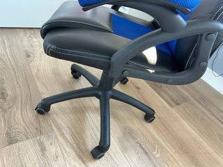 Sedia Gaming Station Pro Nera e Blu NUOVA