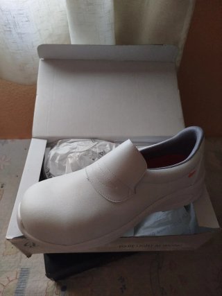 Zapatos de trabajo Dian blancos