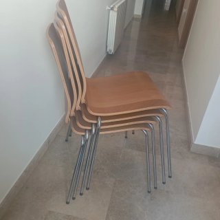 4 Sillas de cocina Ikea