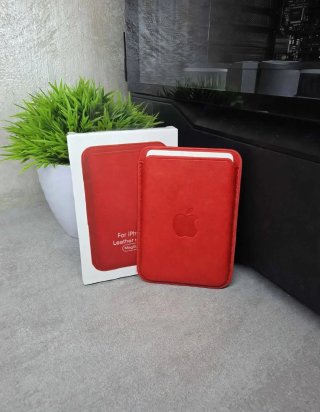 Portacarte magnetico per Apple Iphone rosso