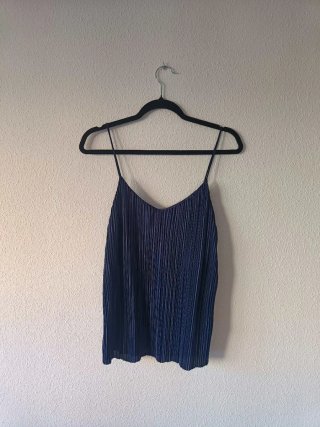 Top azul