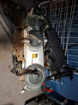 Motor Piaggio 125 3V carburacion