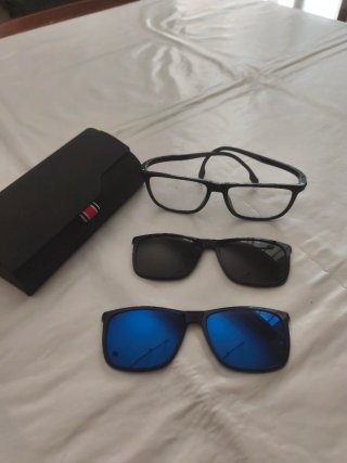 Gafas Carrera para graduar con dos clips solares