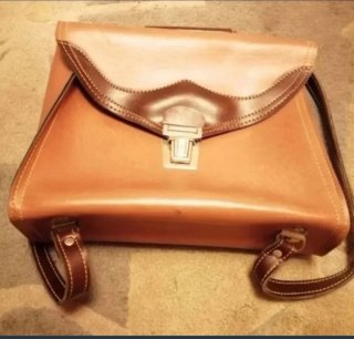 Mochila de Cuero Vintage