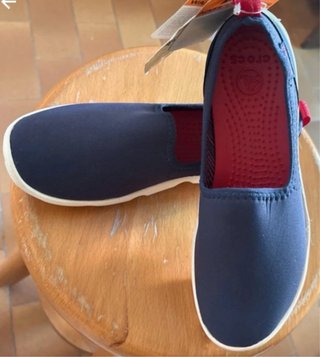 Mocassini Crocs blu n. 36