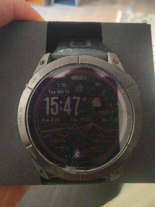 Reloj Garmin Fenix 7X Sapphire Solar Negro