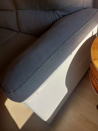 Divano Letto 3 Posti Beige 230 cm