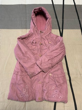 Abrigo de Niña Rosa Talla 116