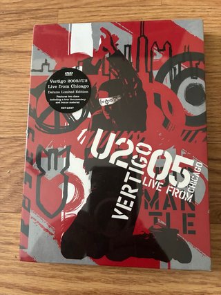 DVD U2 Vertigo 05 Live from Chicago Precintado
