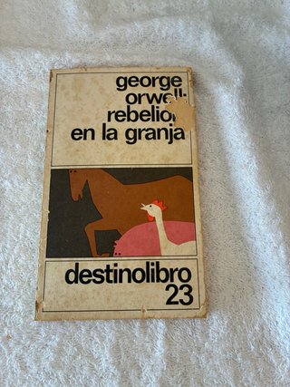 Libro Rebelión en la Granja - George Orwell