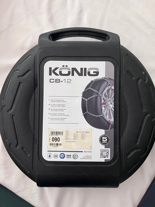 Cadenas de Nieve König CB-12 Talla 090