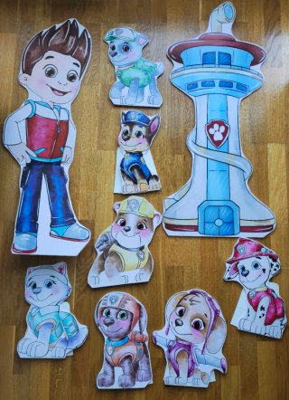 Decoración Paw Patrol Cumpleaños