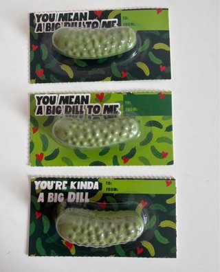 Goma de borrar pepinillo